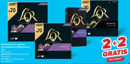 Carrefour L'Or Koffiebonen of capsules aanbieding