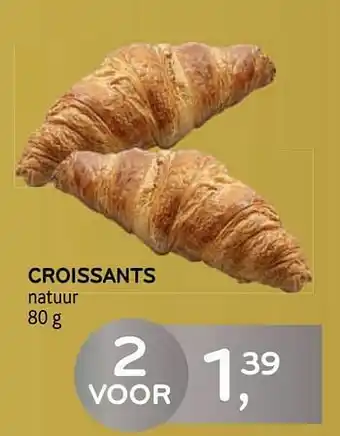Croissants natuur