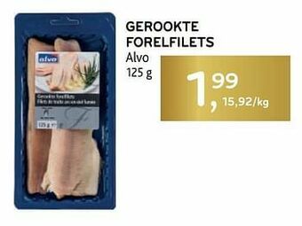 Alvo Gerookte forelfilets alvo aanbieding