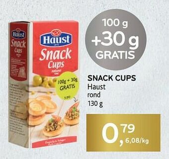 Alvo Snack cups haust aanbieding