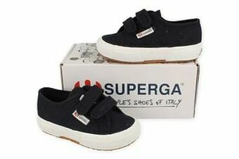 Berca Shoes Superga Sneaker Laag Uni Maat 24/32 2750 - Blauw aanbieding