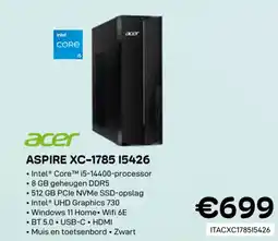 CompuDeals Acer aspire XC-1785 15426 aanbieding