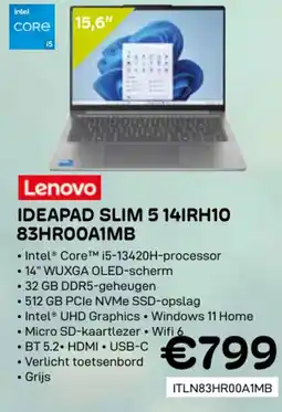 CompuDeals Lenovo ideapad slim 5 14IRH10 83HRO0A1MB aanbieding