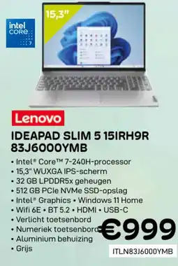 CompuDeals Lenovo ideapad slim 5 15IRH9R 83J6000YMB aanbieding