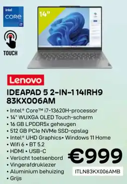CompuDeals Lenovo ideapad 5 2-in-1 14IRH9 83KX006AM aanbieding
