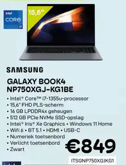 CompuDeals Samsung galaxy book4 NP750XGJ-KG1BE aanbieding