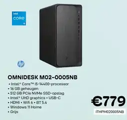 CompuDeals HP omnidesk M02-0005NB aanbieding