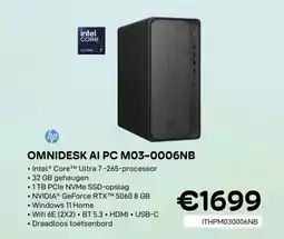 CompuDeals HP omnidesk AI PC M03-0006NB aanbieding