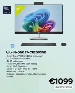 CompuDeals HP all-in-one 27-CR2005NB aanbieding