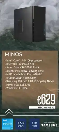 CompuDeals Samsung solid state drive minos aanbieding