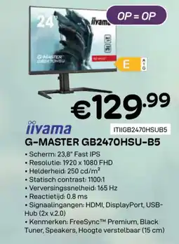 CompuDeals Iiyama G-master GB2470HSU-B5 aanbieding