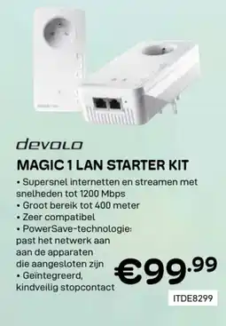 CompuDeals Devolo magic 1 lan starter kit aanbieding
