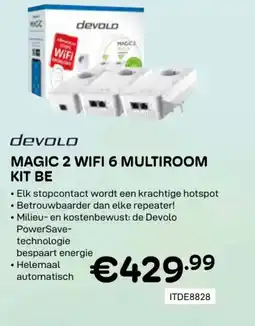 CompuDeals Devolo magic 2 wifi 6 multiroom kit be aanbieding