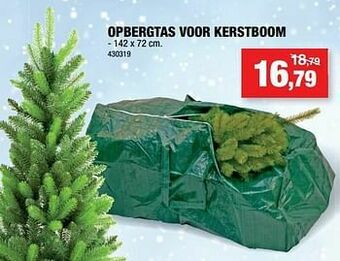 Hubo Opbergtas voor kerstboom aanbieding