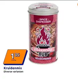 Action Kruidenmix aanbieding
