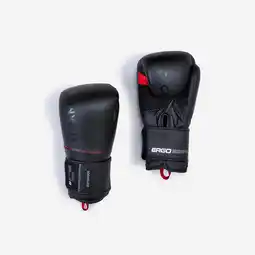 Decathlon ERGONOMISCHE BOKSHANDSCHOENEN 120 ZWART aanbieding