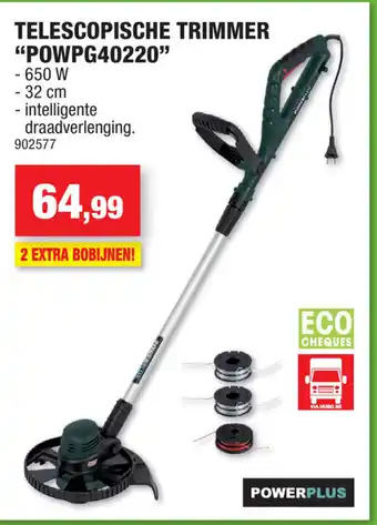 Hubo Telescopische Trimmer POWPG40220 aanbieding
