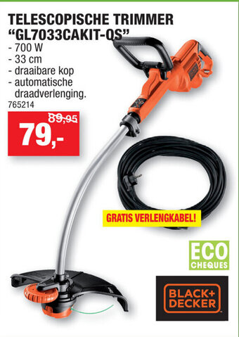Hubo Telescopische Trimmer GL7033CAKIT-QS aanbieding