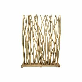 Leen Bakker HSM Collection kamerscherm Idas - naturelkleur - 120x160 cm - Leen Bakker aanbieding