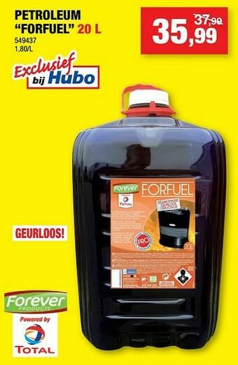 Hubo Petroleum forfuel aanbieding