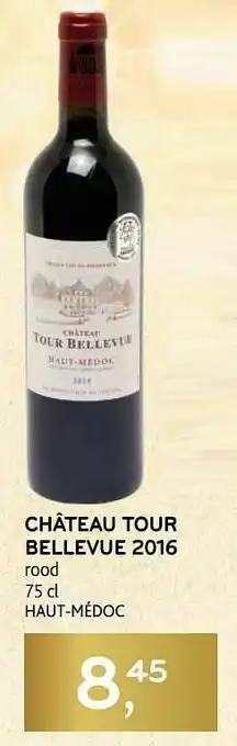 Alvo Château tour bellevue 2016 rood aanbieding