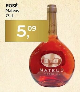 Alvo Rosé mateus aanbieding