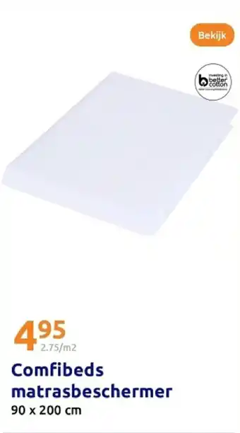 Action Comfibeds matrasbeschermer aanbieding