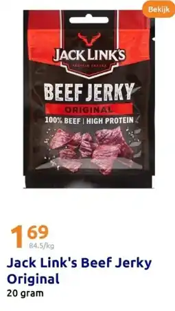 Action Jack Link's Beef Jerky Original aanbieding