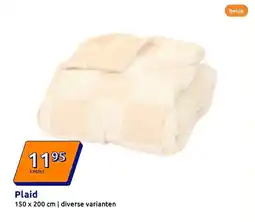 Action Plaid aanbieding