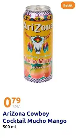 Action AriZona Cowboy Cocktail Mucho Mango aanbieding