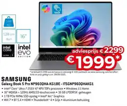 AUVA Samsung Galaxy Book 5 Pro NP960QHA-KG1BE - ITSGNP960QHAKG1 aanbieding