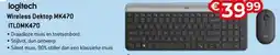 AUVA logitech Wireless Dektop MK470 ITLOMK470 aanbieding