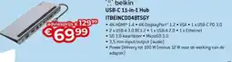 AUVA belkin USB-C 11-in-1 Hub ITBEINC004BTSGY aanbieding