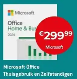 AUVA Microsoft Office Thuisgebruik en Zelfstandigen aanbieding