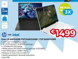 AUVA Hp Omen 16-AM0046NB-ITHP16AM0046NB/ITHP16AM0049NB aanbieding
