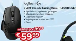 AUVA logitech G502X Bedrade Gaming Muis - ITL0910006139 aanbieding