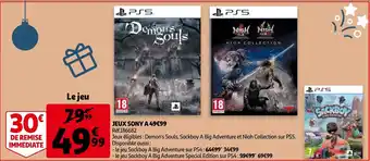 Auchan Jeux Sony A 49 aanbieding