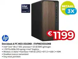 AUVA Hp Omnidesk Ai PC M03-0010NB - ITHPM030010NB aanbieding