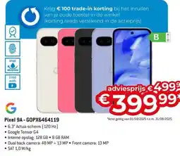 AUVA Pixel 9A - GOPX6464119 aanbieding