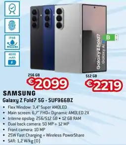 AUVA Samsung Galaxy Z Fold7 5G - SUF966BZ aanbieding