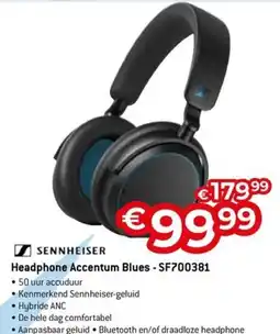 AUVA Sennheiser Headphone Accentum Blues - SF700381 aanbieding