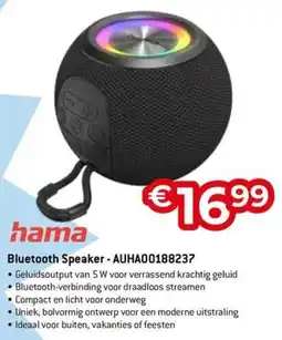 AUVA Hama Bluetooth Speaker - AUHA00188237 aanbieding