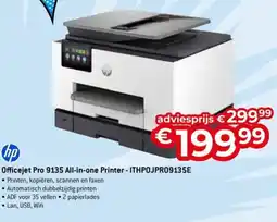 AUVA Hp Officejet Pro 9135 All-in-one Printer - ITHPOJPRO9135E aanbieding