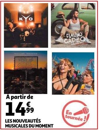 Auchan Les Nouveautes Musicales du Moment aanbieding