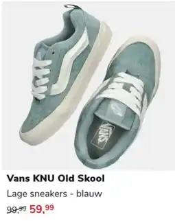 Nelson Vans KNU Old Skool Lage sneakers - blauw aanbieding