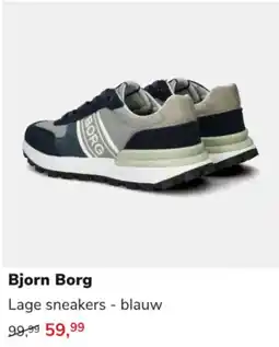 Nelson Bjorn Borg Lage sneakers - blauw aanbieding