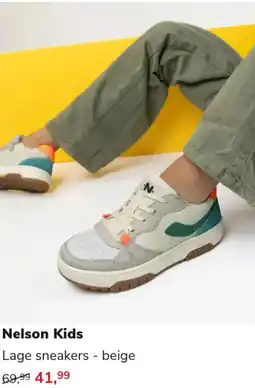 Nelson Nelson Kids Lage sneakers - beige aanbieding