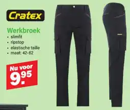 Van Cranenbroek Cratex Werkbroek aanbieding