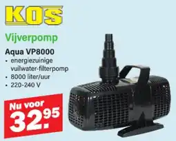 Van Cranenbroek KOS Vijverpomp Aqua VP8000 aanbieding