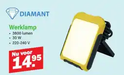 Van Cranenbroek Diamant Werklamp aanbieding